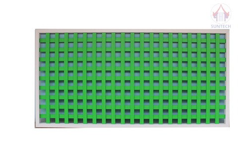 cross-lath-upvc-008-no-2-green-white-ck13